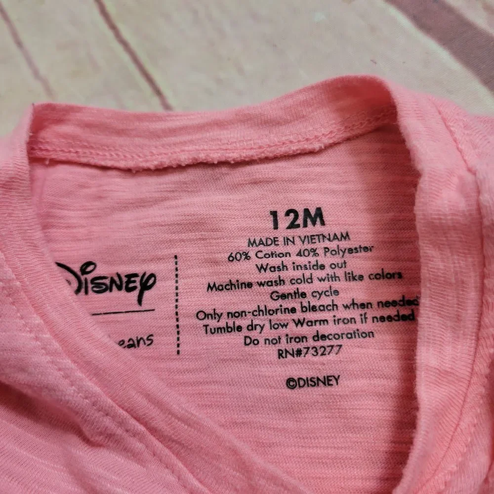 Disney Minnie Mouse shirt 12mo